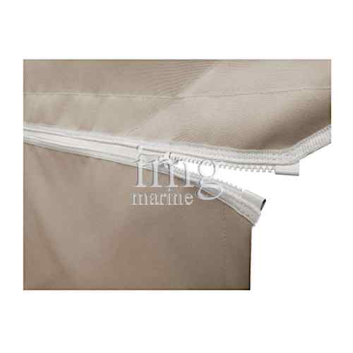 Telo parasole prolunga posteriore per tendalino - Esempio cerniera