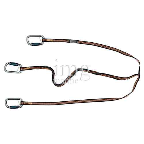 Cinghia di sicurezza Segura statica - elastica 3 moschettoni