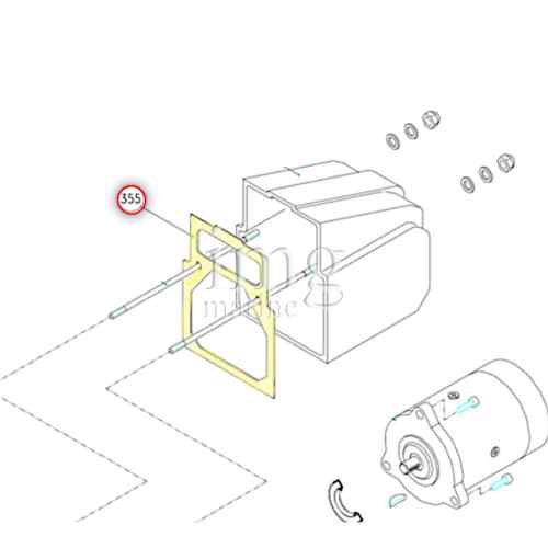 Guarnizione Cayman 355