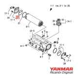 Guarnizione scambiatore di calore 4JH