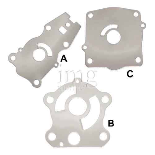 Piastrina Pompa/Piede Yamaha