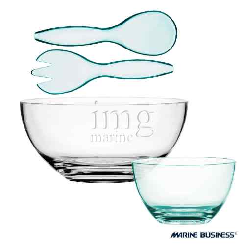 Insalatiera con 6 ciotole Bahamas Natural Marine Business infrangibile