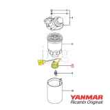 Sensore prefiltro Yanmar 3JH 4JH 4LH