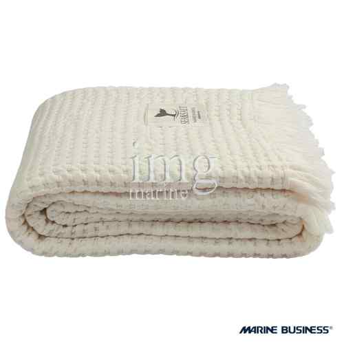 Telo mare Sea&Salt nido d'ape Ecru Marine Business