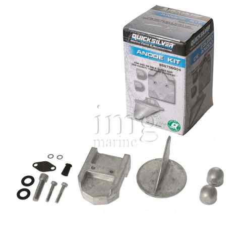 Kit Anodi Quicksilver Alpha One Gen I in Alluminio