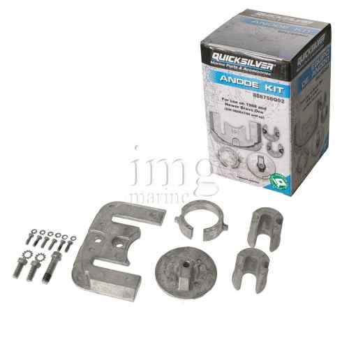 Kit Anodi Quicksilver Bravo I in Alluminio