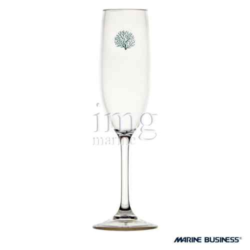 Bicchieri Mare Blue flute infrangibili Marine Business