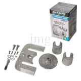 Kit Anodi Quicksilver Bravo II-III in Alluminio