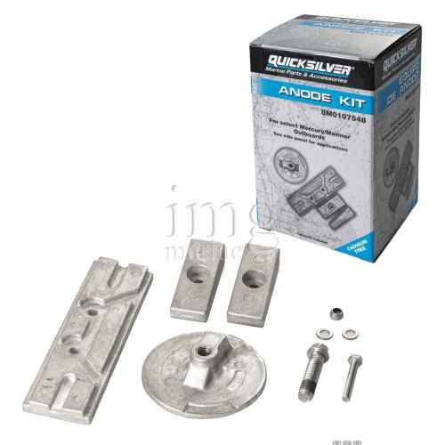 Kit Anodi Quicksilver Mercury 70/115/150 Efi in Alluminio