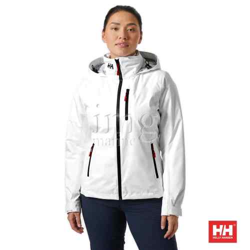 Giacca Crew Midlayer HH Donna Bianco