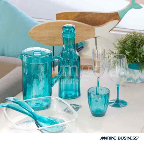 Bottiglie e accessori Happy Turquoise infrangibili Marine Business