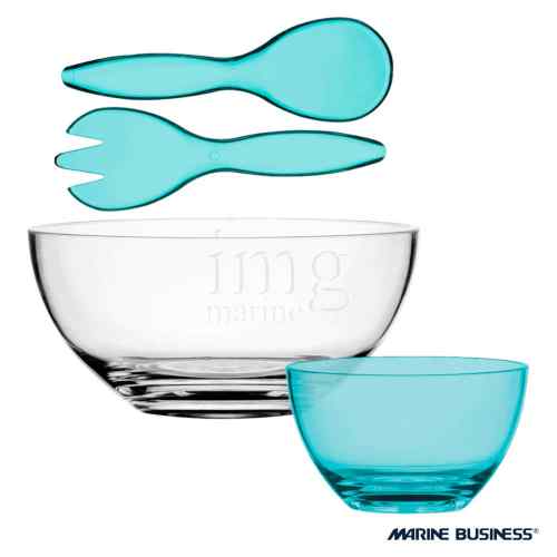 Insalatiera con ciotole Bahamas Torquoise Marine Business