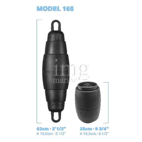Parabordi telescopici Pop Fender misure