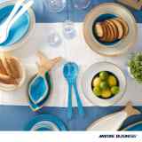 Stoviglie Maldivas Blu e Ivory Marine Business