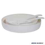 Insalatiere con posate Maldivas Ivory Marine Business