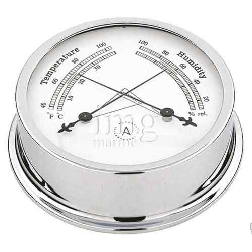 Strumenti meteo Chrome Ø120 termoigrometro