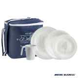 Stoviglie infrangibili Mare Beige 17 pz Harmony Marine Business