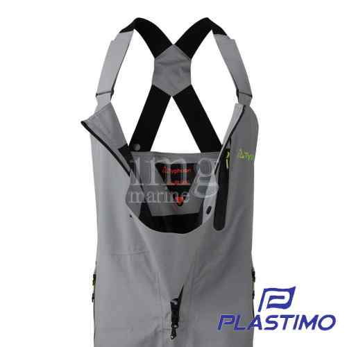 Salopette Performance 3L Plastimo Grigia dettaglio