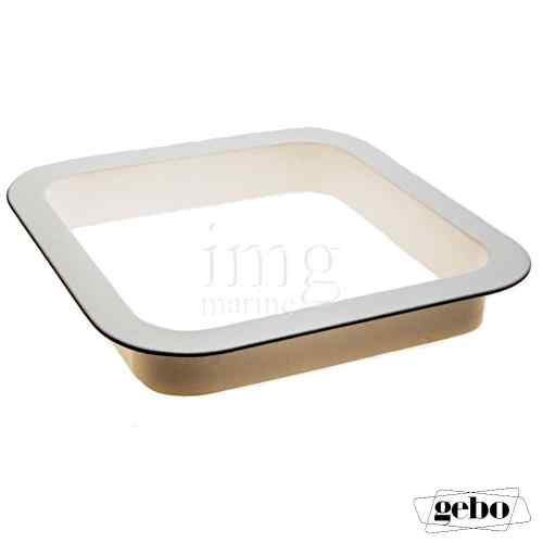 Flangia interna in alluminio GEBO per Flushline