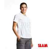 Polo Tech Pique Slam Donna Glacier