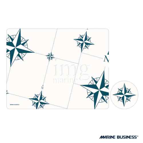 Tovagliette e sottobicchieri Northwind Marine Business confezione da 6+6