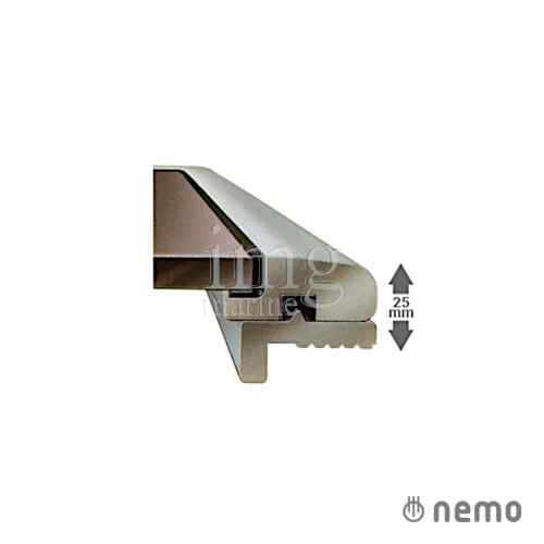 Passo uomo osteriggio Slim Line Nemo - misure profilo