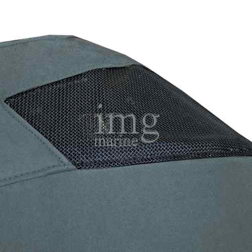 Coprimotore ventilato Oceansouth per motori fuoribordo Yamaha - dettaglio rete