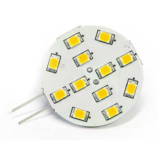 Lampadina 12 smd Led ø 30 - G4 | Dixplay