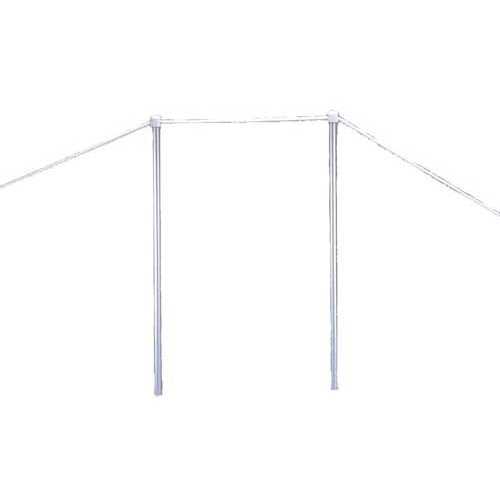 Corrimano per passerella in alluminio anodizzato