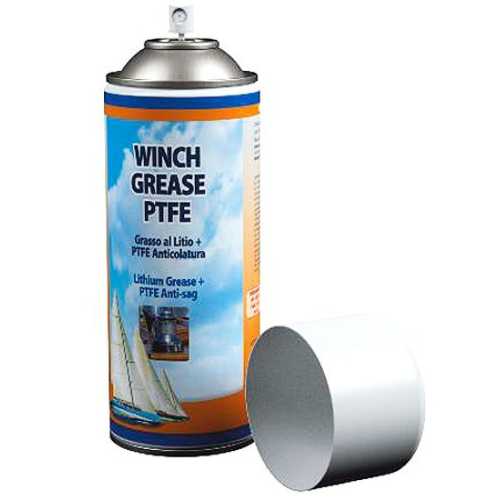 Lubrificante spray per winch al litio e PTFE