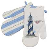 Guanto da forno con faro