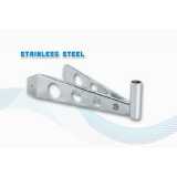 Supporto per albero V9173TV in acciaio inox per antenne Glomex Nashira e Adhara