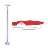 Palo telescopico displuvio per sostegno teli copri barca
