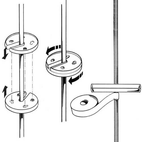 Rotelle di protezione per sartie fino a 6,5 mm disegno