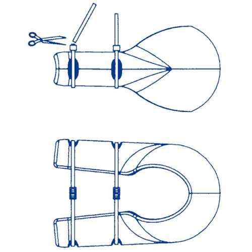 Copricrocette Ocean in poliuretano morbido disegno