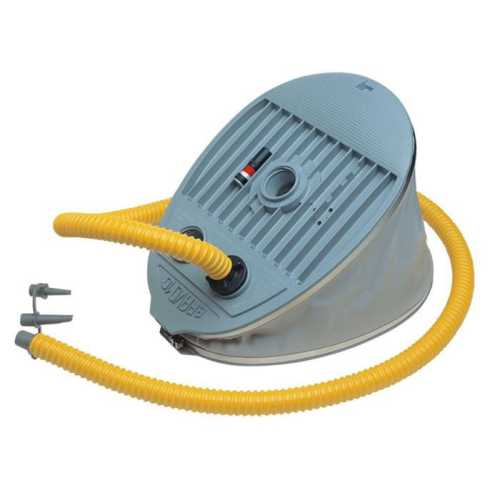 Gonfiatore Bravo 10 a pedale con 2 camere