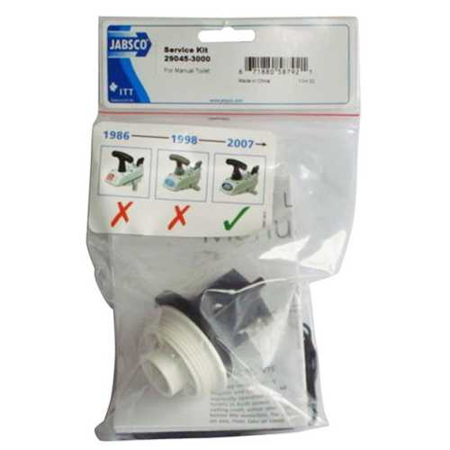 Kit guarnizioni WC manuale Jabsco produzione dal 2008