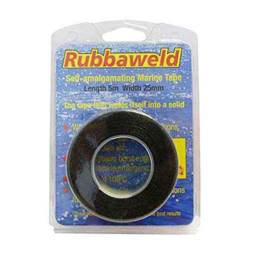Nastro autoamalgamante Rubbaweld nero