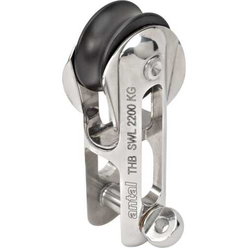 Bozzello per drizza randa 2:1