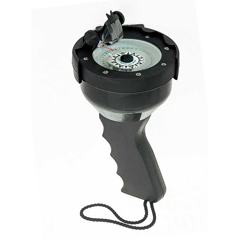 Bussola Professionale Zepre 60 - In Metallo Per Navigazione, Campeggio, Nautica