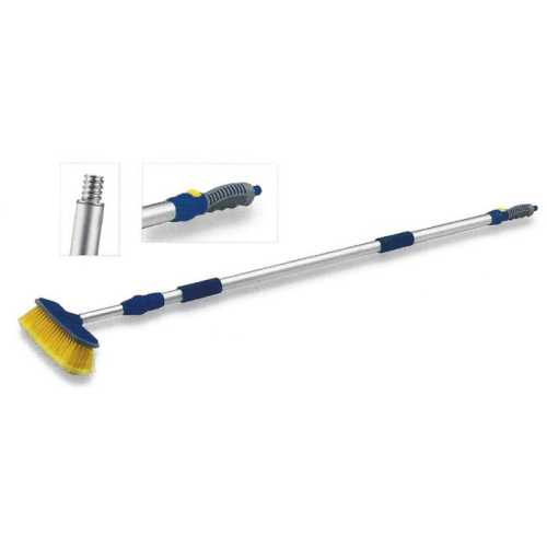 Spazzolone telescopico con attacco in alluminio