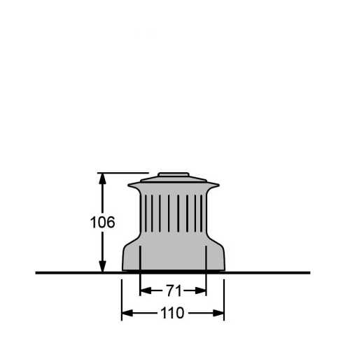 Winch ST Antal a 2 velocità Diretta e Ridotta modello W16