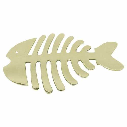 Sottopentola Lisca di Pesce in ottone
