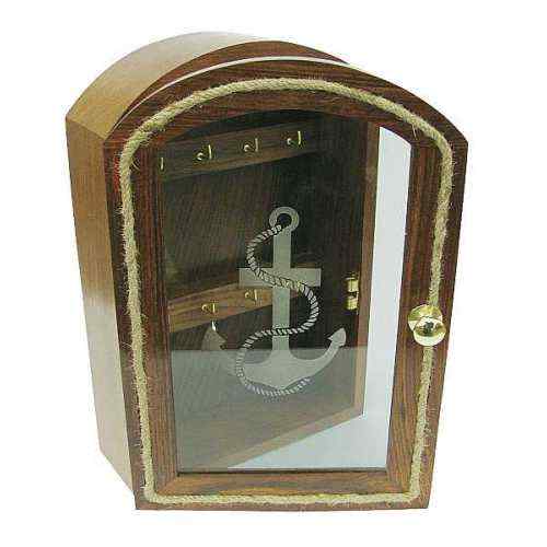 Cassetta appendichiavi a 8 ganci