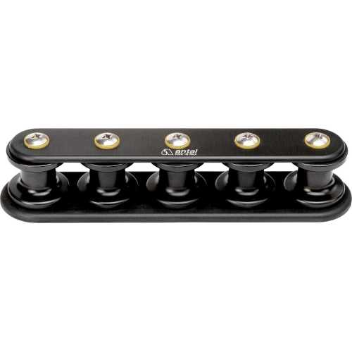 Rulliera passo 44 con puleggia Ø 43 in alluminio