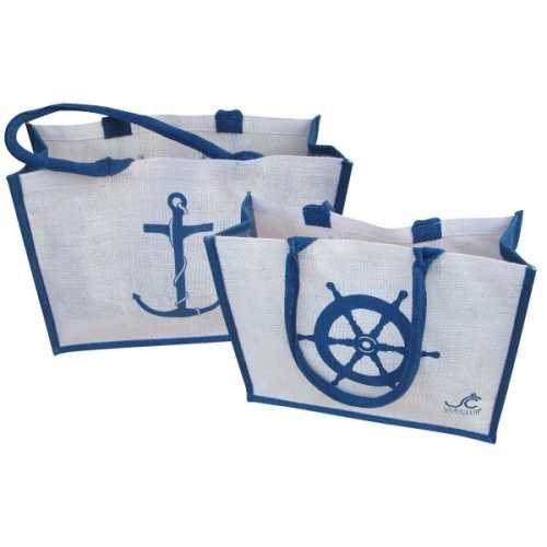 Borsa grande in Juta