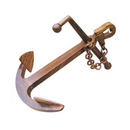 Ancora ammiragliato in legno piccola