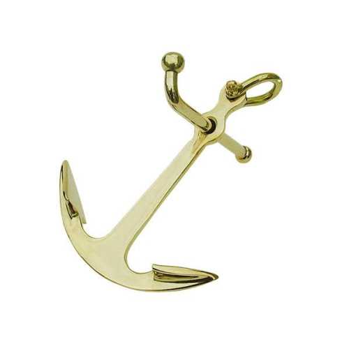 Ancora ammiragliato in ottone piccola