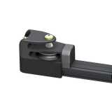 Terminale con 1 puleggia e arricavo per rotaia 31x21 Antal