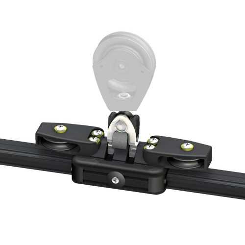 Carrello randa Antal 110 con 1 puleggia e giunto Stand-Up